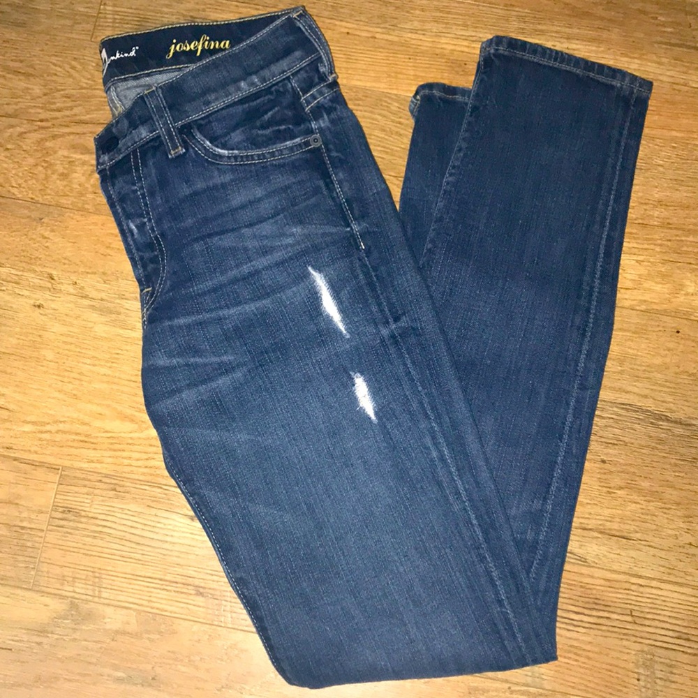 7 For All Mankind Distressed Jeans - Picture 3 of 11